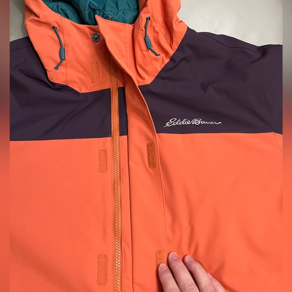 Eddie Bauer Men’s Funski Hooded Insulated Jacket - Size XL - Picture 10 of 16